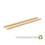 Köşeli Naturel Kurşun Kalem